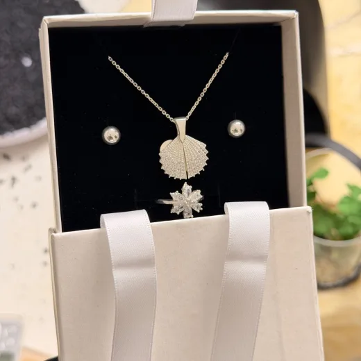 Collier Coquillage en Argent 925